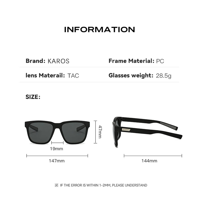 Gafas de sol deportivas polarizadas antirreflejo - Lentes de espejo UV400 para ciclismo y pesca