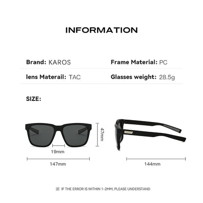 Gafas de sol deportivas polarizadas antirreflejo - Lentes de espejo UV400 para ciclismo y pesca