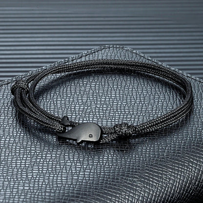 Ocean Whale Paracord Bracelet Waterproof Surfer Style for Men & Women deideas