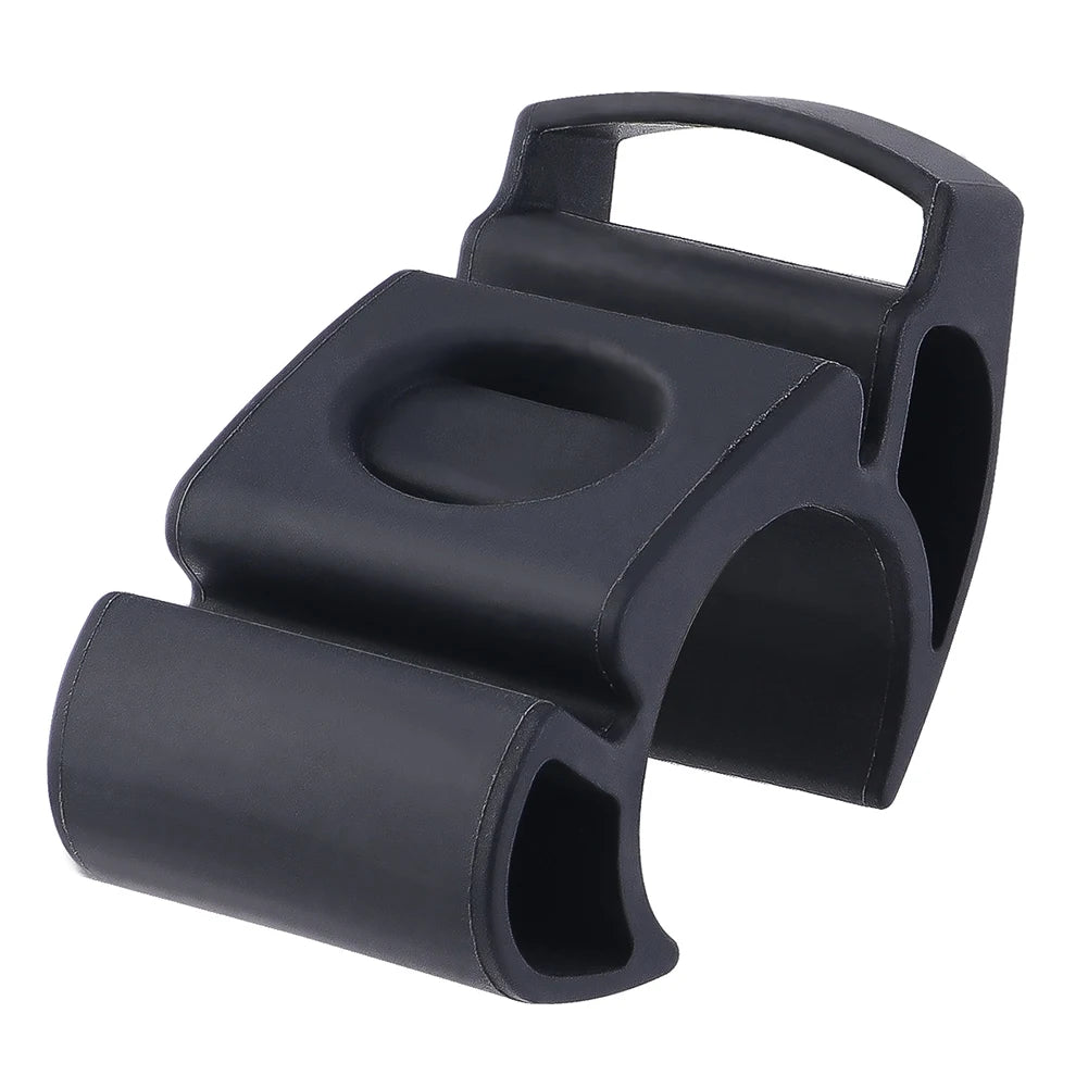 Silicone Bike Watch Mount - Universal Handlebar Holder, 22-35mm, Smartwatch Compatible