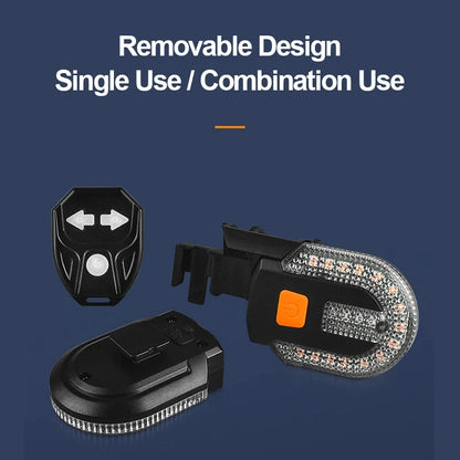 SmartBike LED Taillight Smart LED rear light with turn signal and remote control deideas