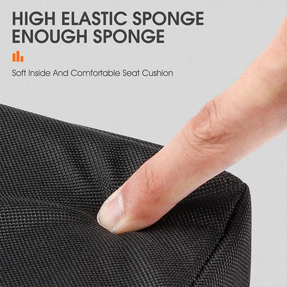 Bicycle rear seat cushion soft and comfortable, detachable and washable deideas