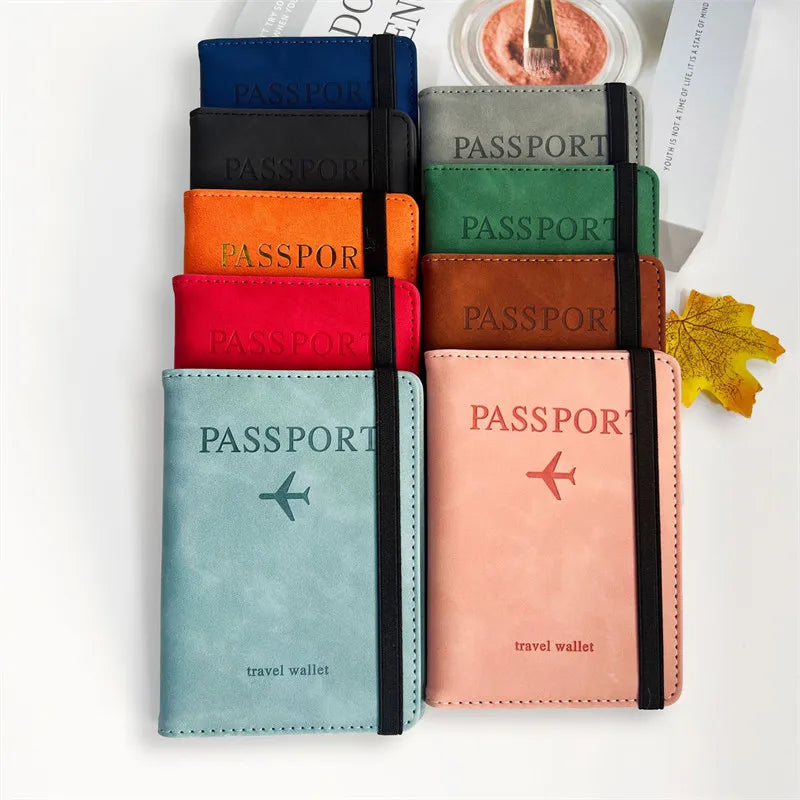 Passport & Travel Wallet VintageShield RFID Holder