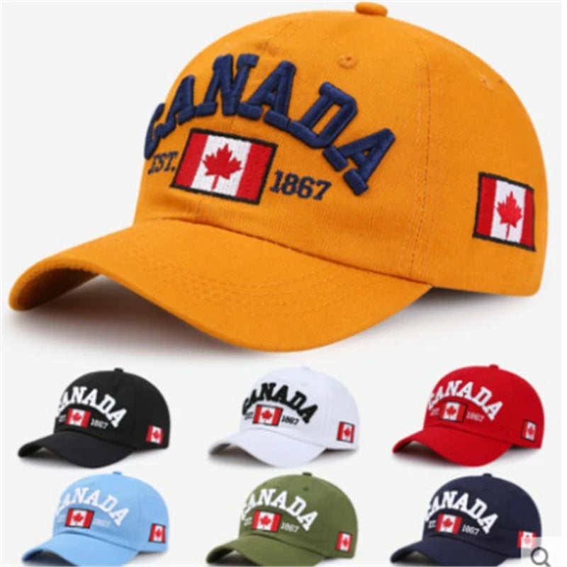 Canada 1867 Printed Duckbill Cap, Adjustable