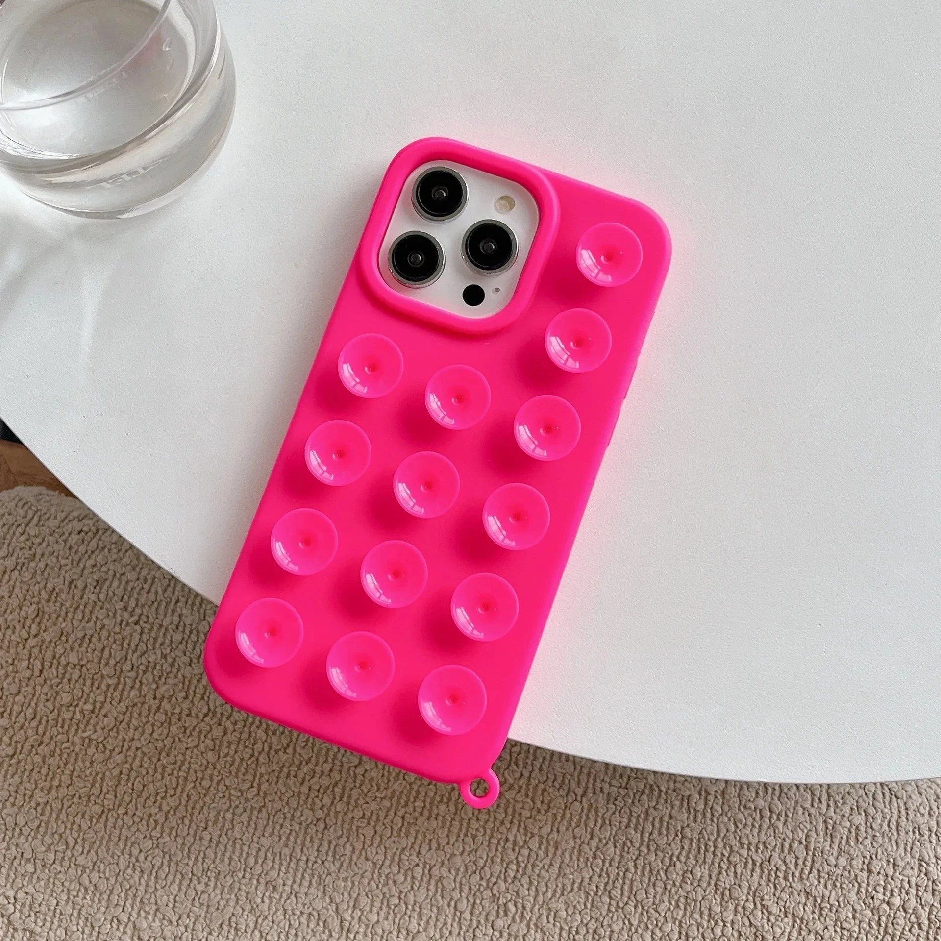 Phone Case Soft Silicone Holder for iPhone 16/15/14 deideas
