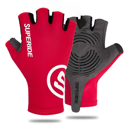 Half Finger Cycling Gloves - Padded, Anti-Sweat, Breathable, 6 Colors, S-XL
