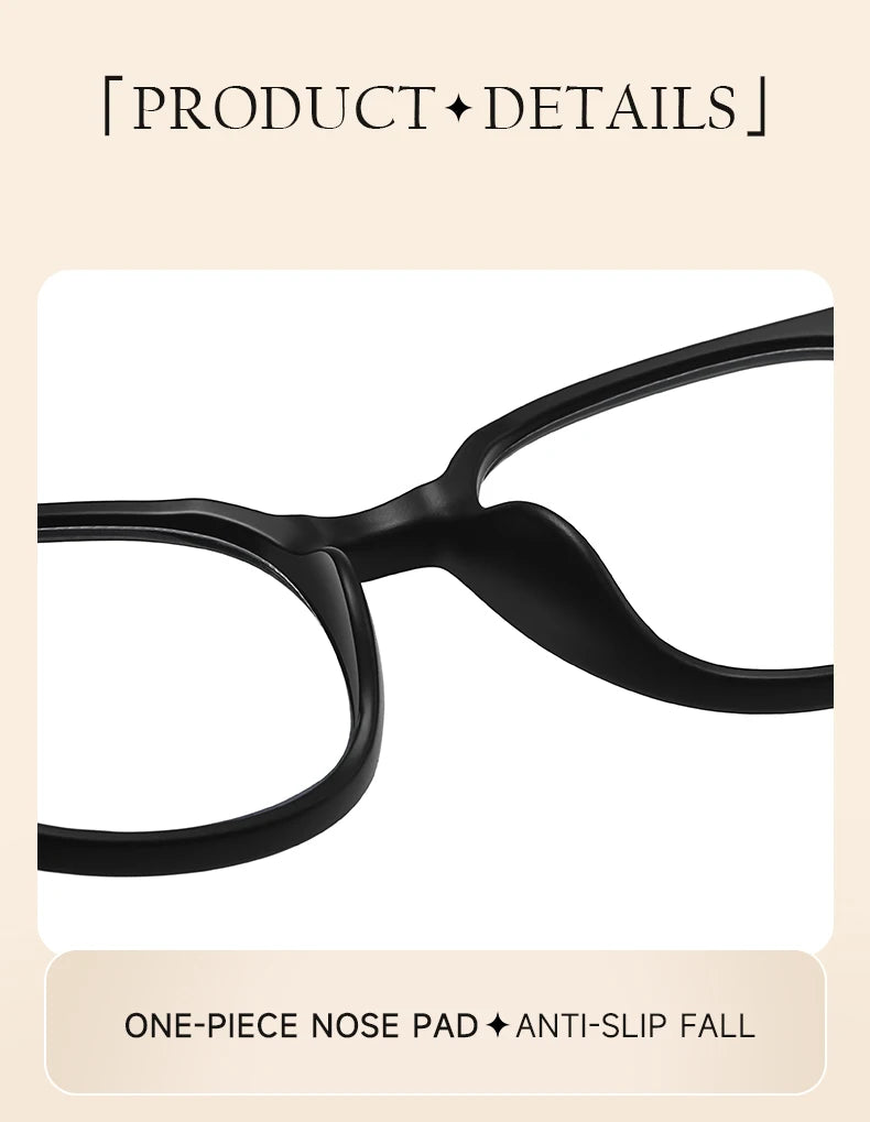 Gafas de sol fotocromáticas de montura grande - Gafas de moda UV400 para oficina y exterior