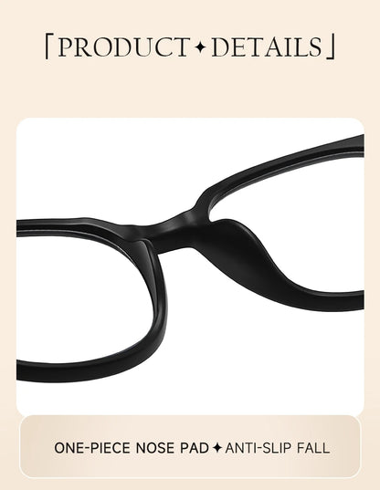 Gafas de sol fotocromáticas de montura grande - Gafas de moda UV400 para oficina y exterior