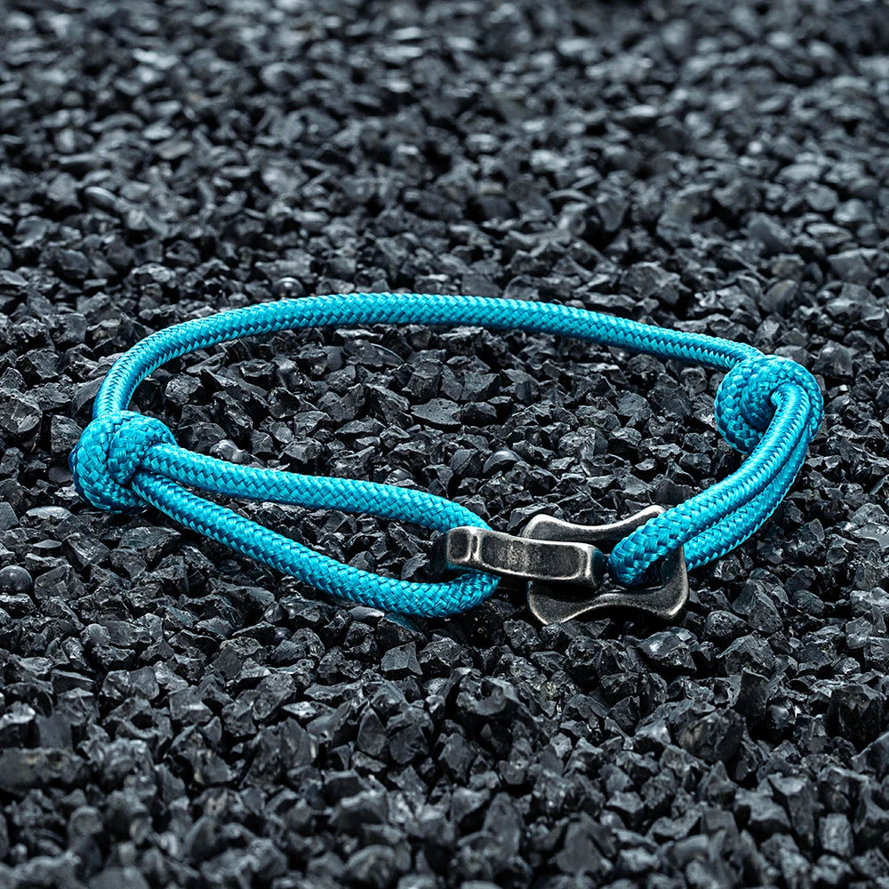 Stainless Steel Rope Bracelet - Keel Chain, Adjustable