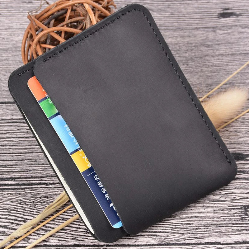 VaultSlim Genuine Leather Card Holder with RFID Shield