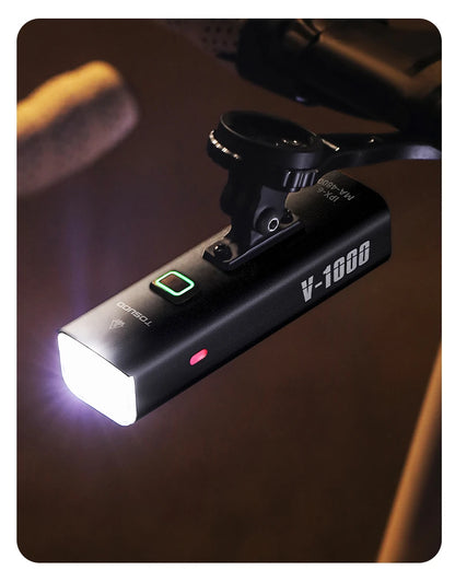 Rechargeable Bike Light - Up to 1500 Lumens, IPX6, 4800mAh, USB, 6 Models