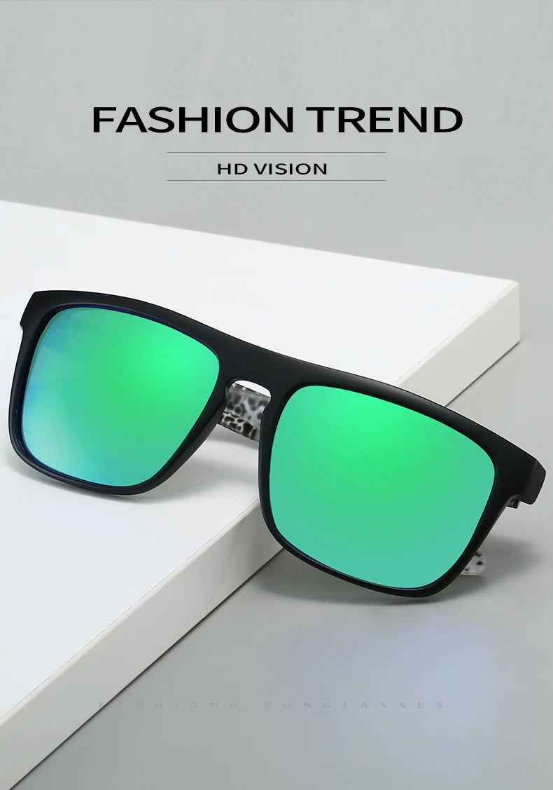 Gafas de sol deportivas polarizadas envolventes - Rendimiento UV400 para exteriores