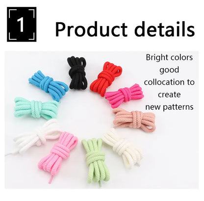 Round Shoelaces, 100–160 cm