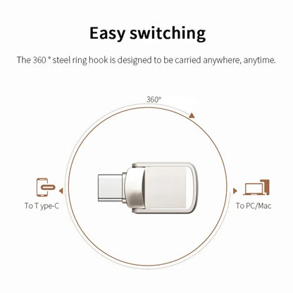 Xiaomi USB Flash Drive 1TB 2TB USB 3.0 High Speed Car Electronic Accessory Adapter Plug Play Video Large Storage Flash Drive deideas