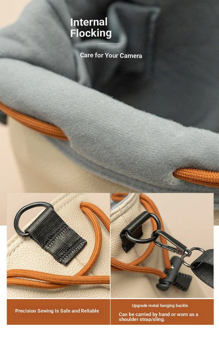 Compact Camera Bag for Mirrorless Cameras, Multiple Sizes