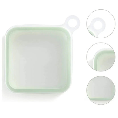 Portable Silicone Lunch Box  Sandwich & Snack Container deideas
