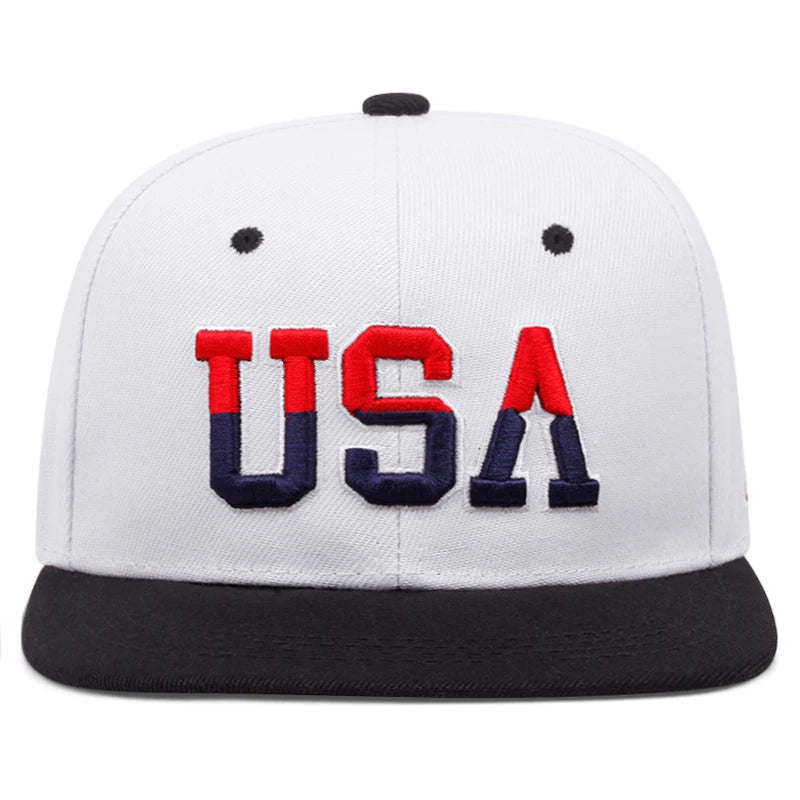 American Flag Baseball Cap, Snapback & Mesh Styles
