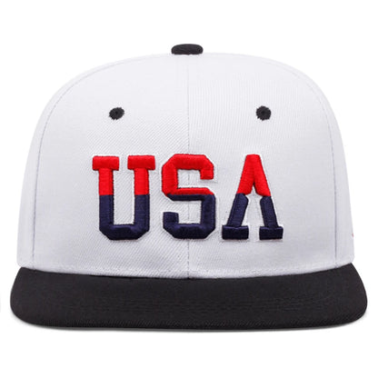 American Flag Baseball Cap, Snapback & Mesh Styles