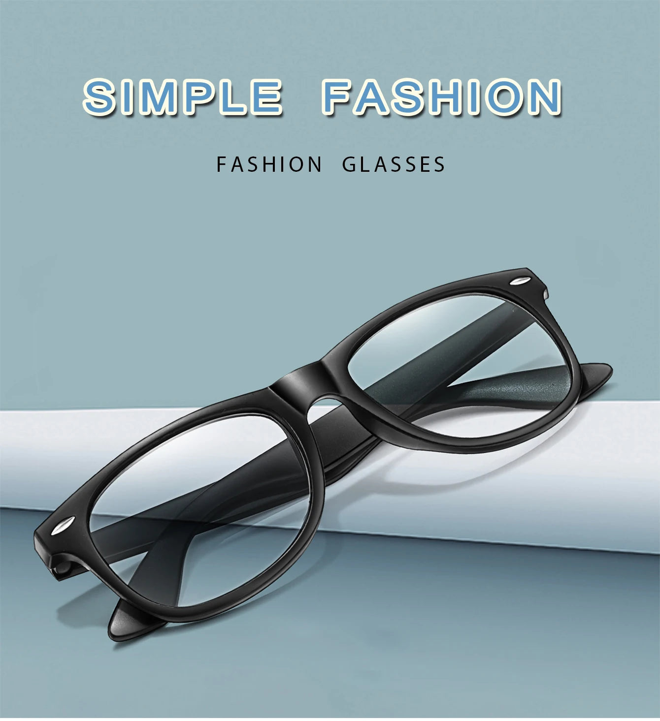 Gafas de Miopía Redondas Vintage - Lentes Graduadas Ligeras 0 a -4.0