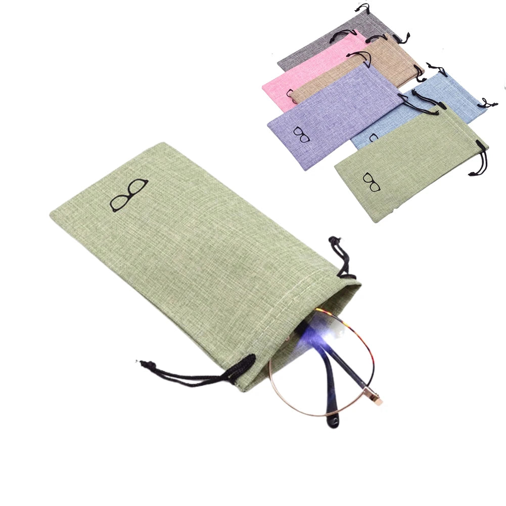 Bolsa de Lino con Cordón Premium - Bolsa de Regalo para Joyas y Accesorios