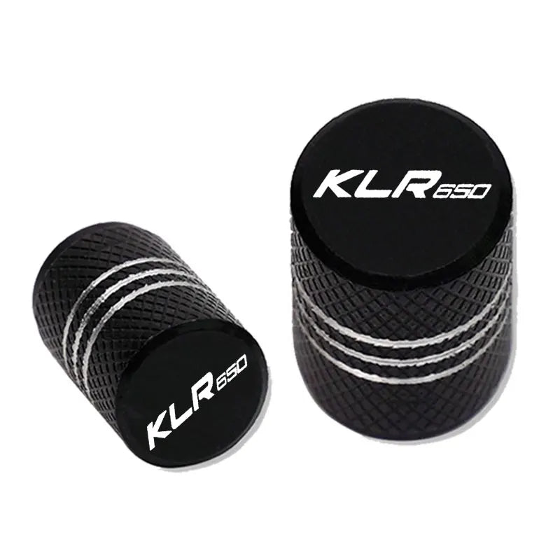 Tapones de válvula de neumático de aluminio CNC para Kawasaki KLR 650 – KLX300 KLX230 KLX140