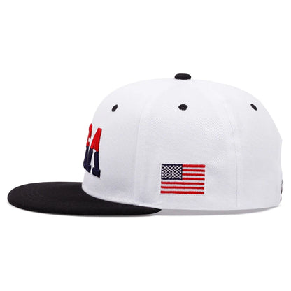 American Flag Baseball Cap, Snapback & Mesh Styles
