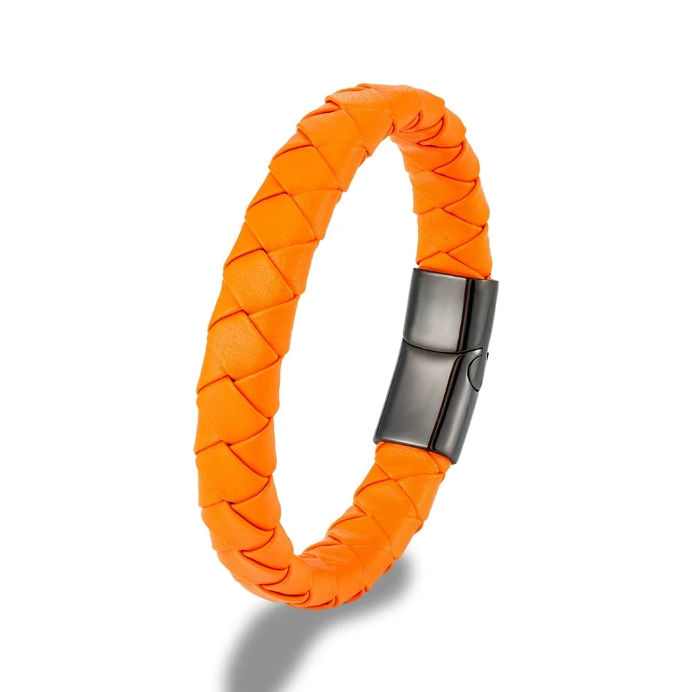 Urban Flame Leather Bracelet deideas