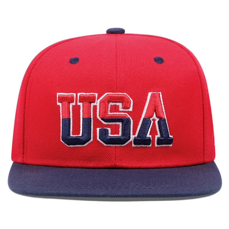 American Flag Baseball Cap, Snapback & Mesh Styles