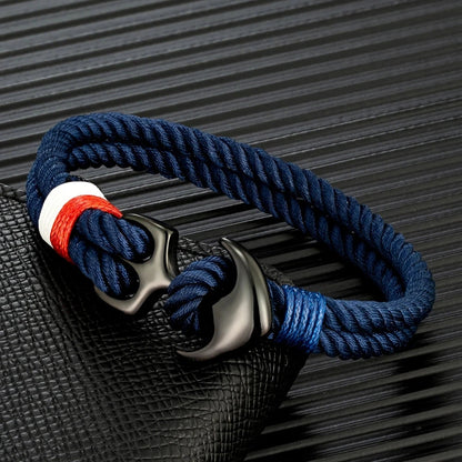Twin Strand Anchor Bracelet  Waterproof & Sporty deideas
