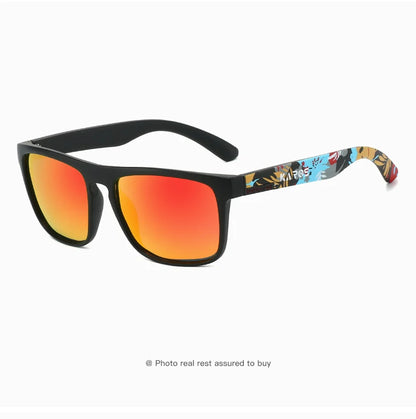 Gafas de sol deportivas polarizadas envolventes - Rendimiento UV400 para exteriores