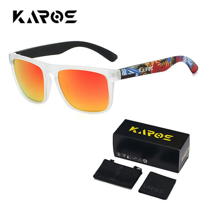 Gafas de sol deportivas polarizadas de camuflaje - Rendimiento al aire libre UV400