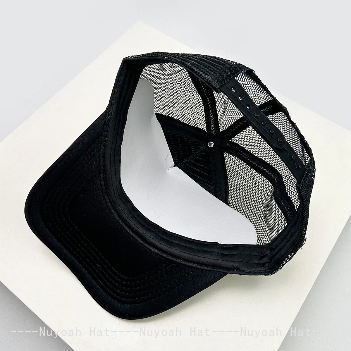 Strike Printed Letter Trucker Cap, Unisex