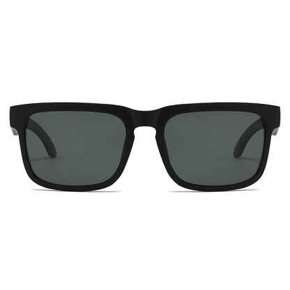 Square Polarized Sunglasses - UV400, PC Frame, Mirror Lens, 6 Colors, Unisex