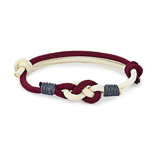 Pulsera de cuerda Lucky Knot - Ajustable, Unisex