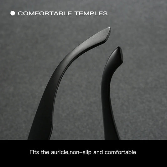 Wrap Around Sport Sunglasses - Polarized UV400 for Running & Cycling