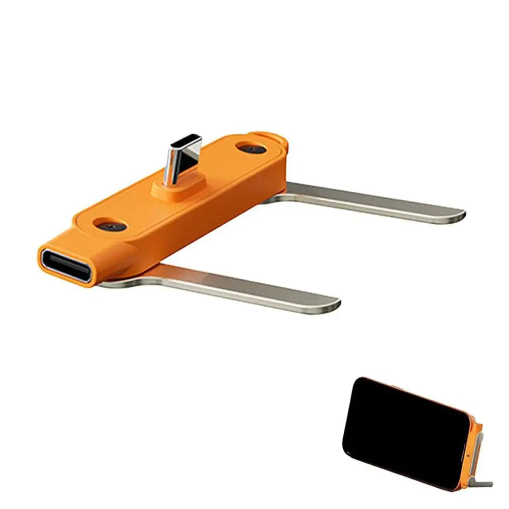 Cable USB-C de 240 W con soporte para teléfono: carga ultrarrápida y transferencia de datos de 480 Mbps