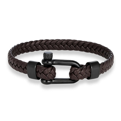 Pulsera Minimalista de Cuero - Cierre Magnético, Acero Inoxidable, 6 Colores, 4 Tamaños, Unisex