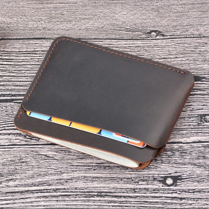 VaultSlim Genuine Leather Card Holder with RFID Shield