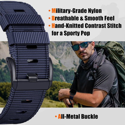 Nylon Apple Watch Band, 38–49mm Adjustable