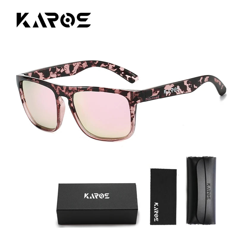 Gafas de sol deportivas polarizadas envolventes - Rendimiento UV400 para exteriores