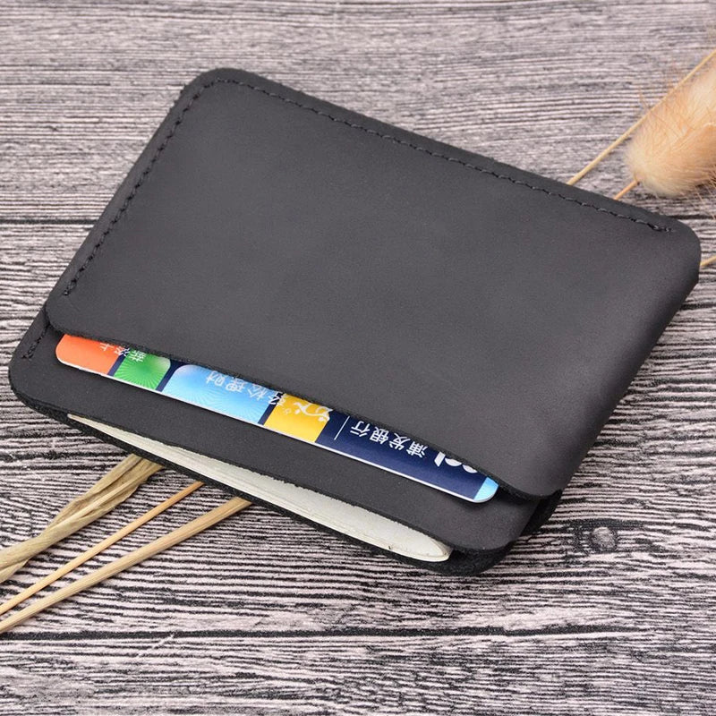 VaultSlim Genuine Leather Card Holder with RFID Shield