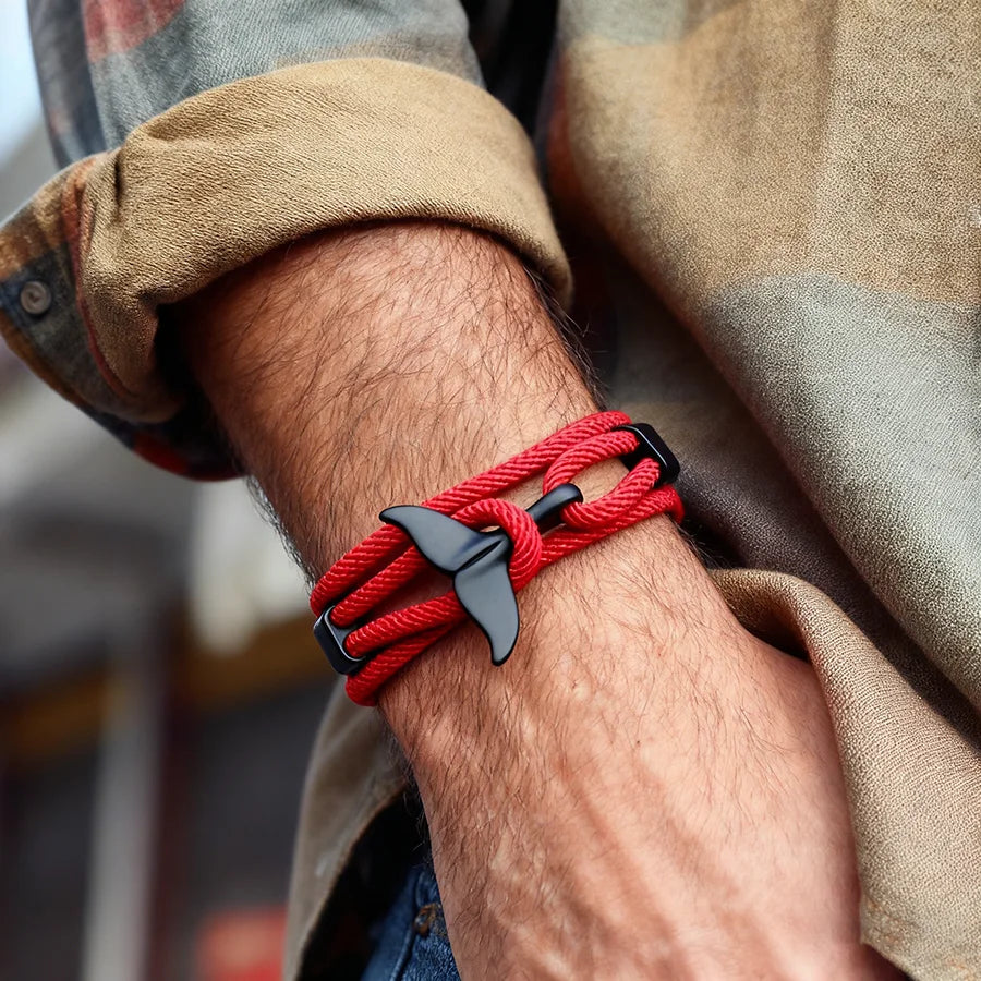 Tidal - Whale Tail Bracelet 10 Colors