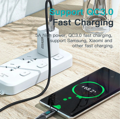 USB-C to USB-C Fast Charging Cable 100W/5A deideas