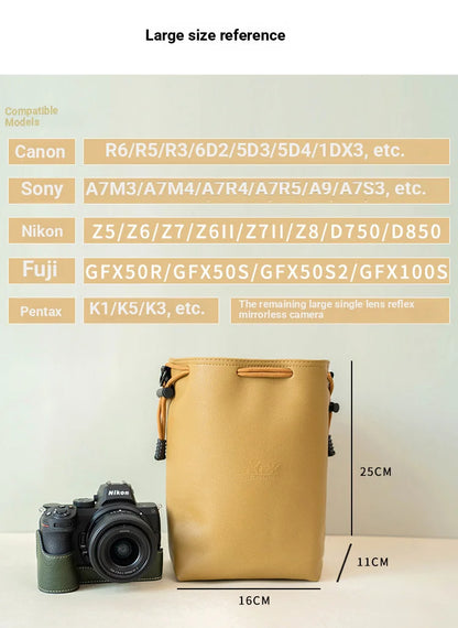 Compact Camera Bag for Mirrorless Cameras, Multiple Sizes