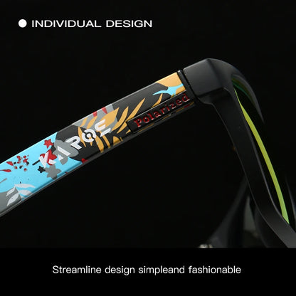 Gafas de sol deportivas camufladas polarizadas - UV400 para conducir, pescar y hacer ciclismo