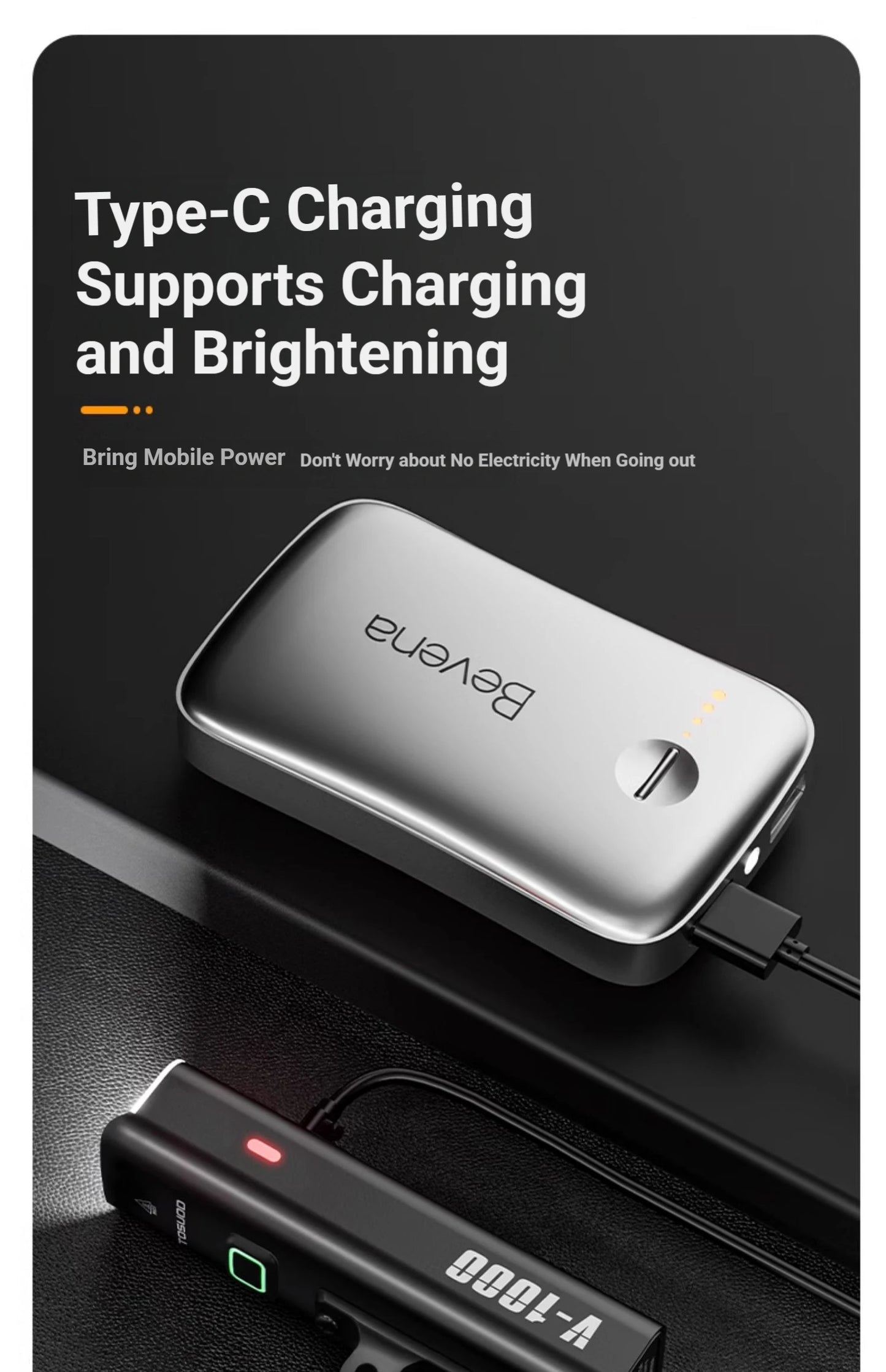 Rechargeable Bike Light - Up to 1500 Lumens, IPX6, 4800mAh, USB, 6 Models