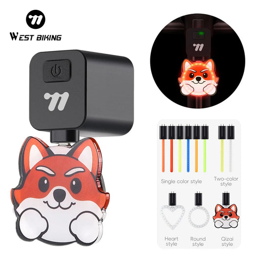 Luz trasera LED DIY - Barra de luz reemplazable, recargable tipo C