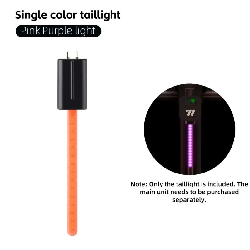 LED Rear Taillight – Rechargeable Plug & Play Bicycle Light