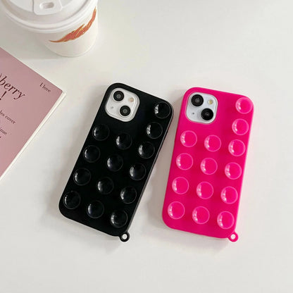 Phone Case Soft Silicone Holder for iPhone 16/15/14 deideas