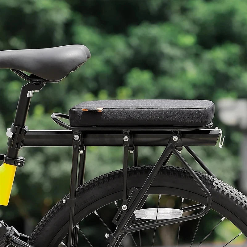 Bicycle rear seat cushion soft and comfortable, detachable and washable deideas